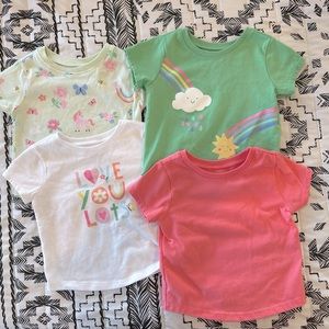 4 infant tshirts
